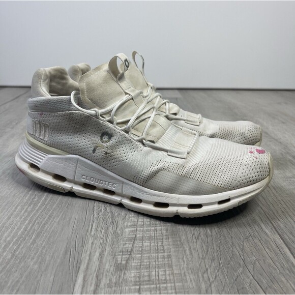 On Women's Cloudnova Running Shoes Sneakers Size W10 Training Distressed Gym S - Picture 4 of 10